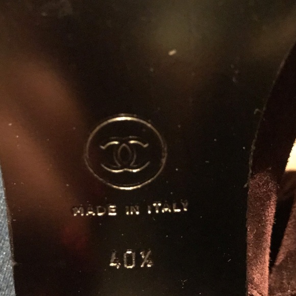 Chanel Suede Cap-Toe Boots Sz 40.5 - Picture 10 of 12